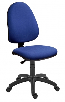 Kancelářská židle Panther  - koženka tm.modrá