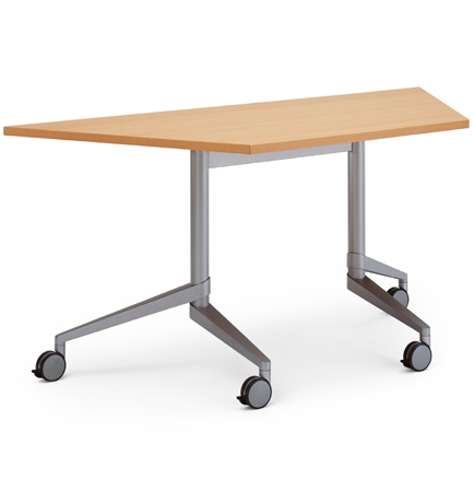 Trapézový stůl  Flex-table 3581-280 160x80cm - Pastelově šedá