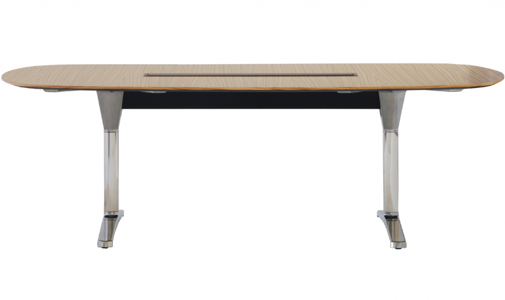 Jednodílný stůl Pulse -  3436-436 210x121,5cm - Pastelově šedá
