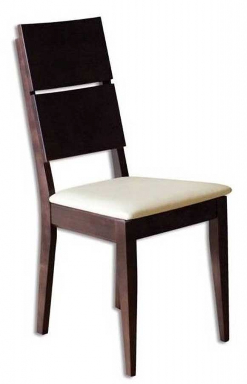 Dřevěná židle KT173  - Bělený