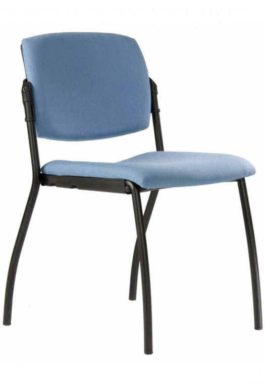 Konferenční židle 2091 N Alina  - koženka šedá