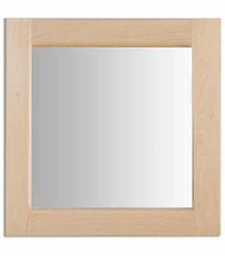 Zrcadlo čtvercové 64x64cm - Ořech - POSLEDNÍ KUS