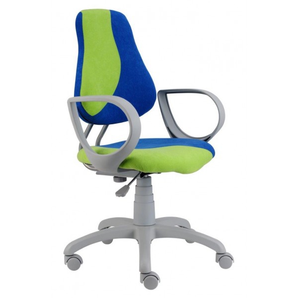 Rostoucí židle FUXO S-LINE P34  - Zeleno-tmavě modrá