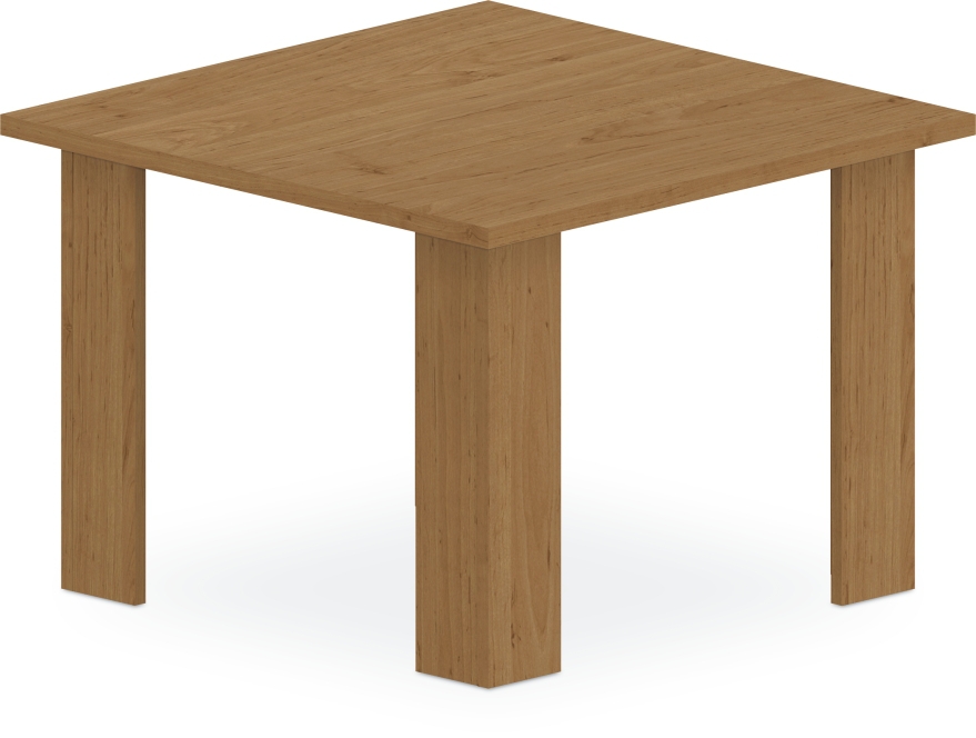 Konferenční stolek 2K01- 80x80cm - Olše zlatočervená