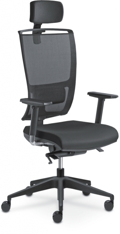 Kancelářšká židle Lyra Net 201-SYS  - Hnědá