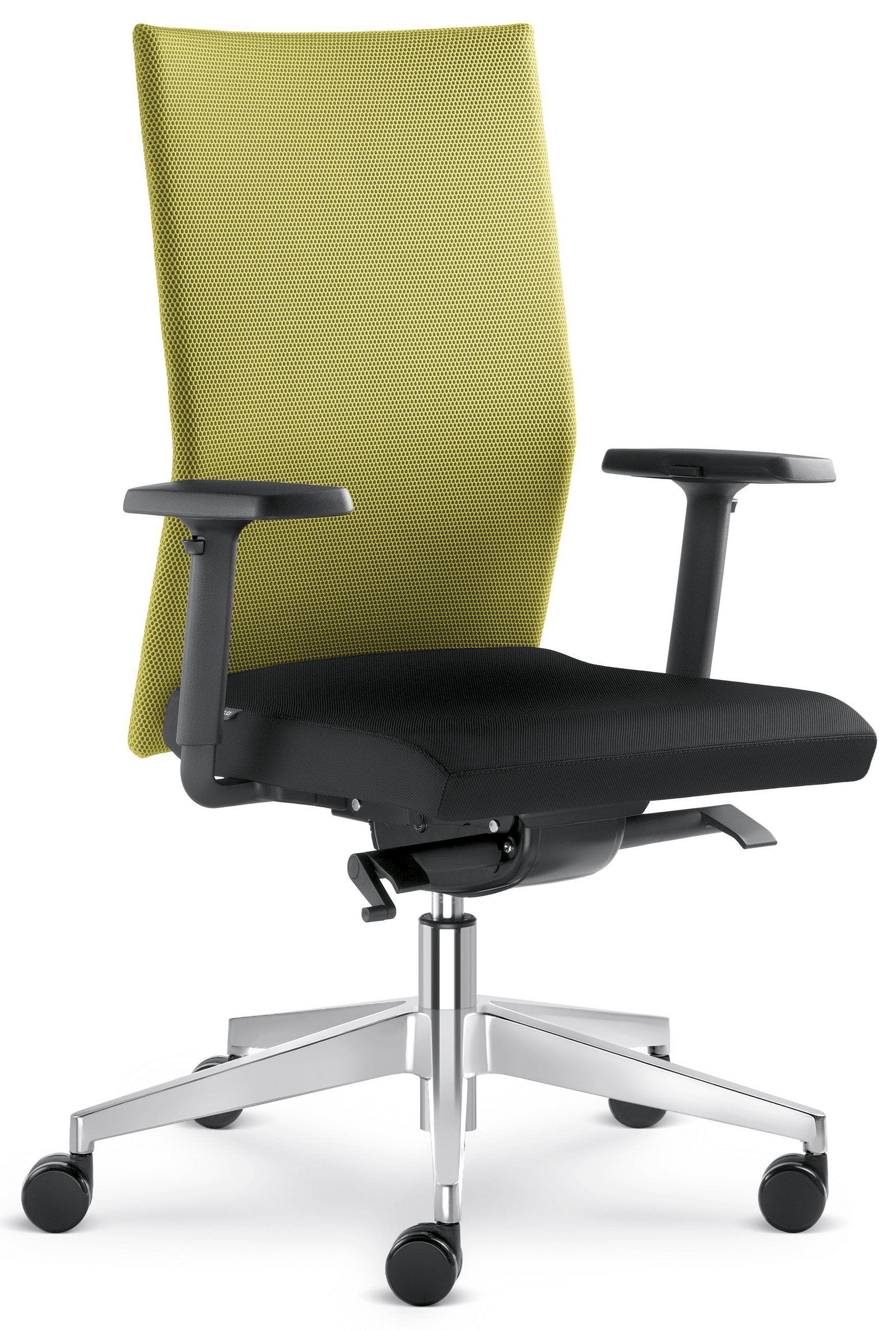 Kancelářšká židle Omega 290-SYS-F80-N6  - Žlutozelená