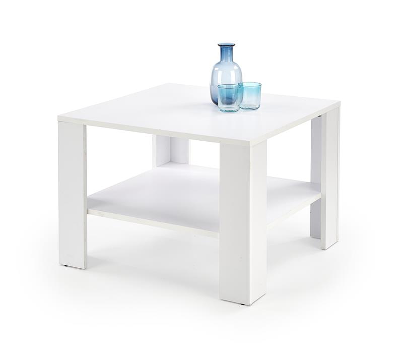 Konferenční stolek Kwadro 70x70x53cm - Bílá