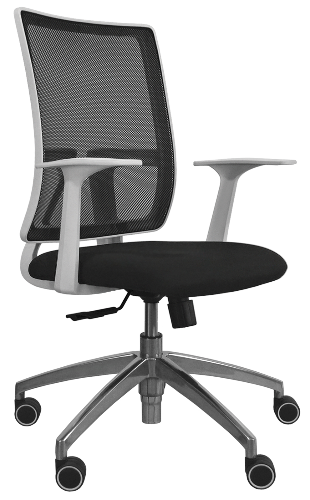 Kancelářská židle - Libra Low Plus W - Bílý plast