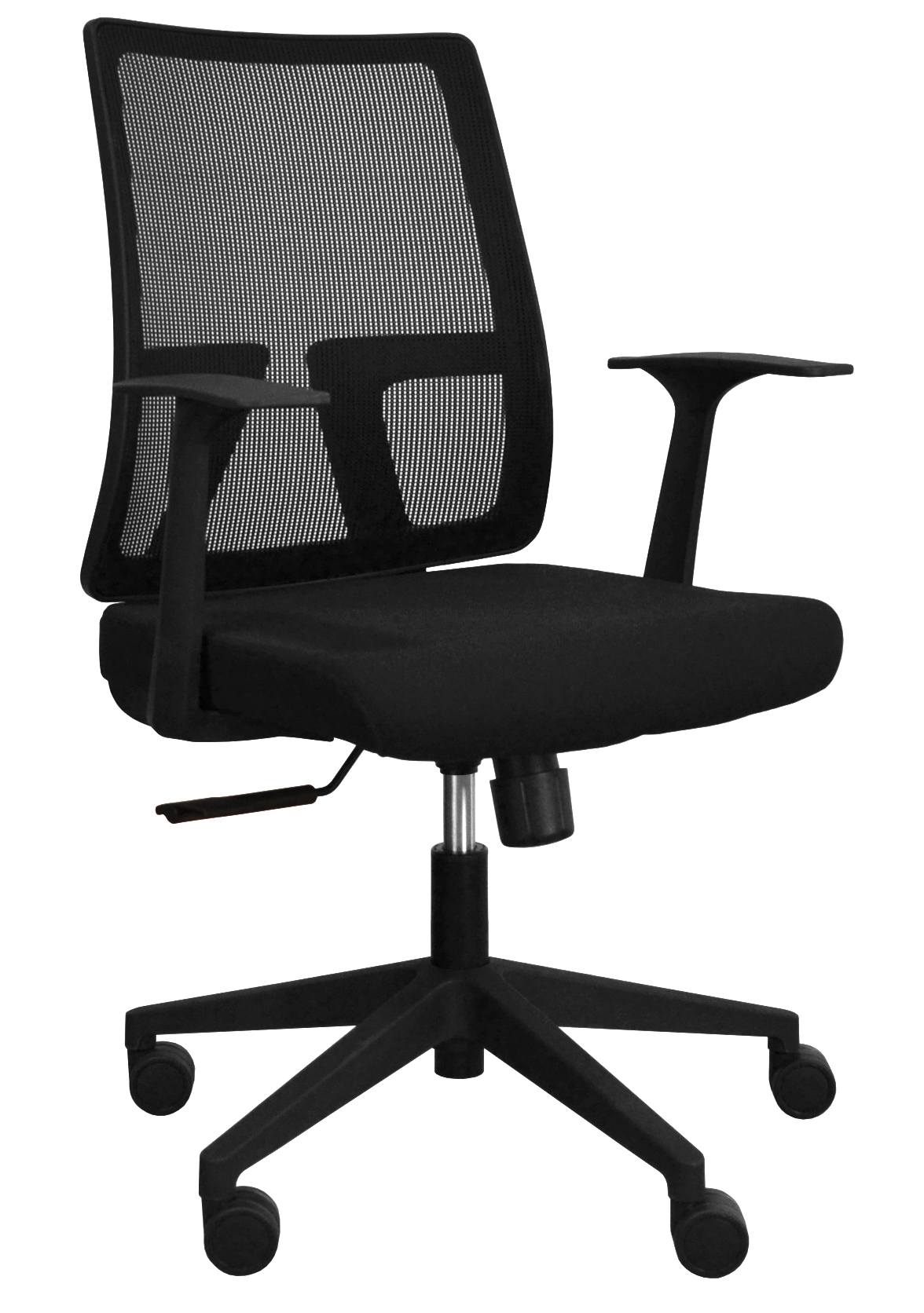 Kancelářská židle - Libra Low Plus B - Černý plast