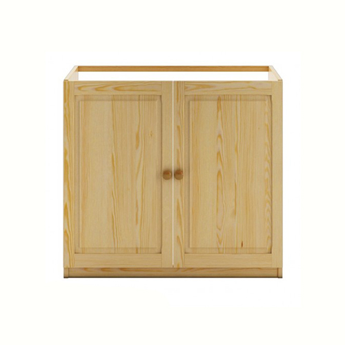 Kuchyňská skříňka z masivní borovice 80x50v80cm - Ořech