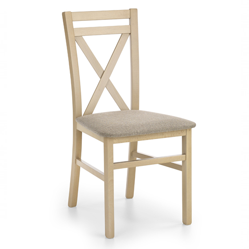 Dřevěná jídelní židle 45x43x90cm - Dub sonoma